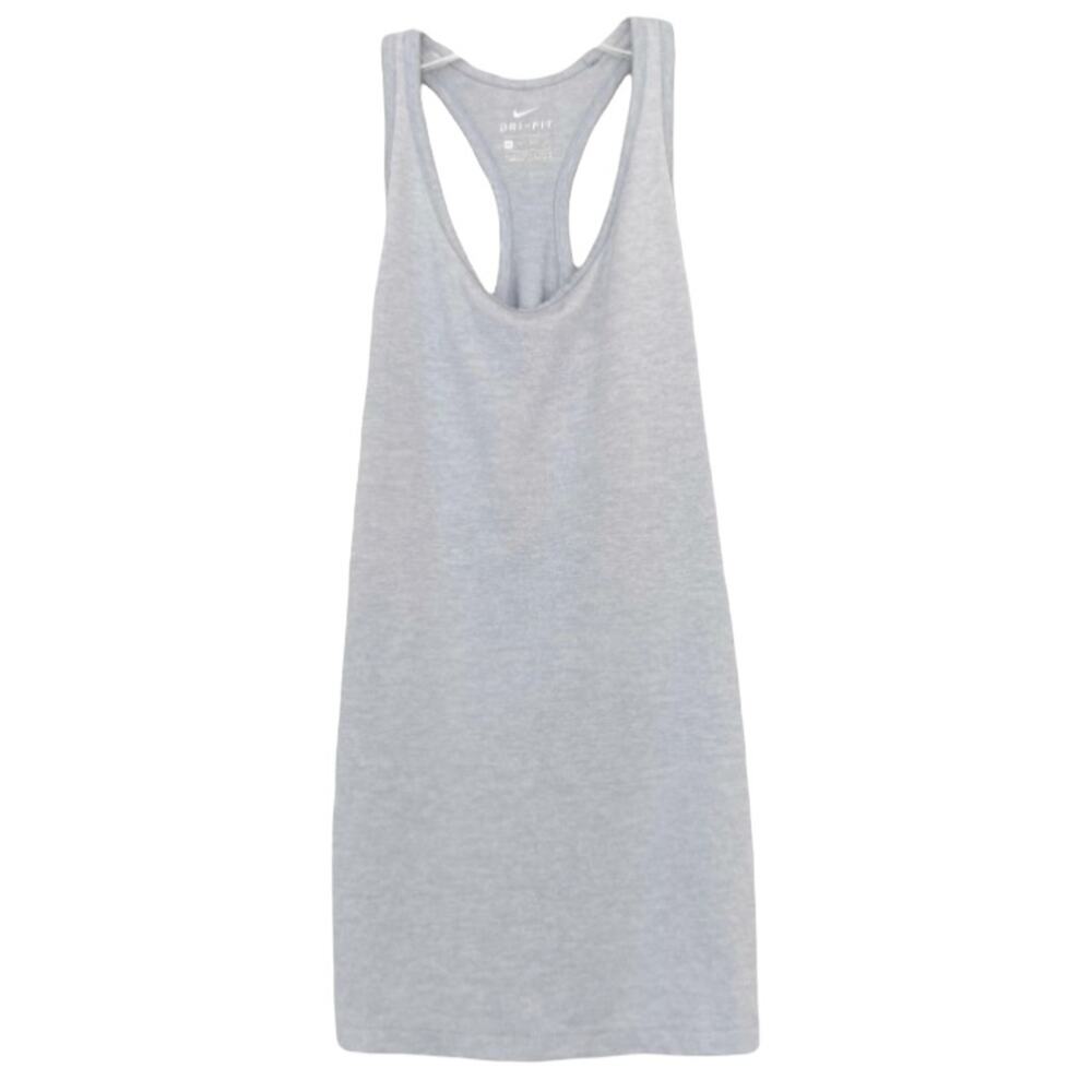 Nike Dri Fit Gray Racerback Tank Top Sz XS
